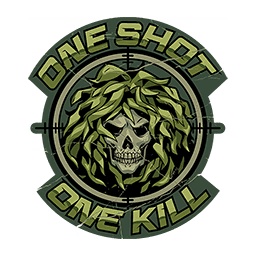 Call of Duty One Shot One Kill Sticker from Overgrown 2 Modern Warfare 2 Bundle