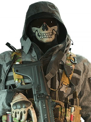 Call of Duty HOOD UP CLASSIC OperatorSkin from Classic Ghost Pack Modern Warfare 2 Bundle