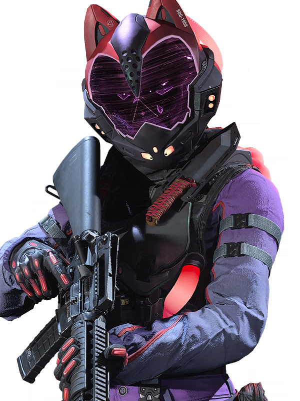 Call of Duty Cyber Cat OperatorSkin from Tracer Pack: Echo Endo: Ecstatic Entropy Mastercraft Modern Warfare 3 Bundle