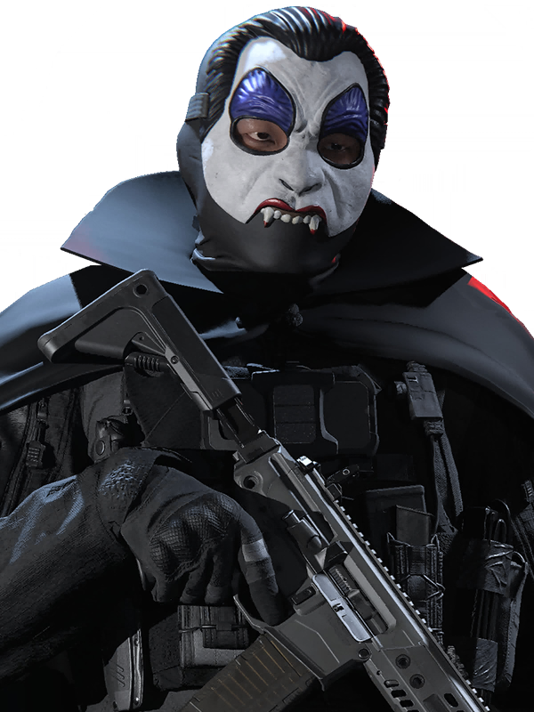 Call of Duty Vlad OperatorSkin from Tracer Pack: Trick 'r Treat - Halloween Mask Pack Modern Warfare 3 Bundle