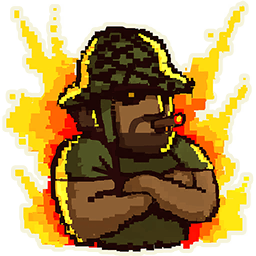 Call of Duty Spawn Camped Sticker from Tracer Pack: Call of Duty®: 8-Bit Warfare Mastercraft Vanguard Bundle