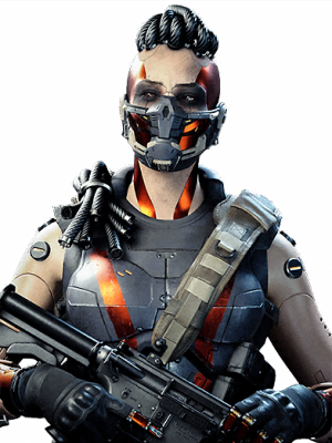 Call of Duty Bio Mech Operator Skin from Tracer Pack: Data Overload Mastercraft Bundle Black Ops Cold War Bundle