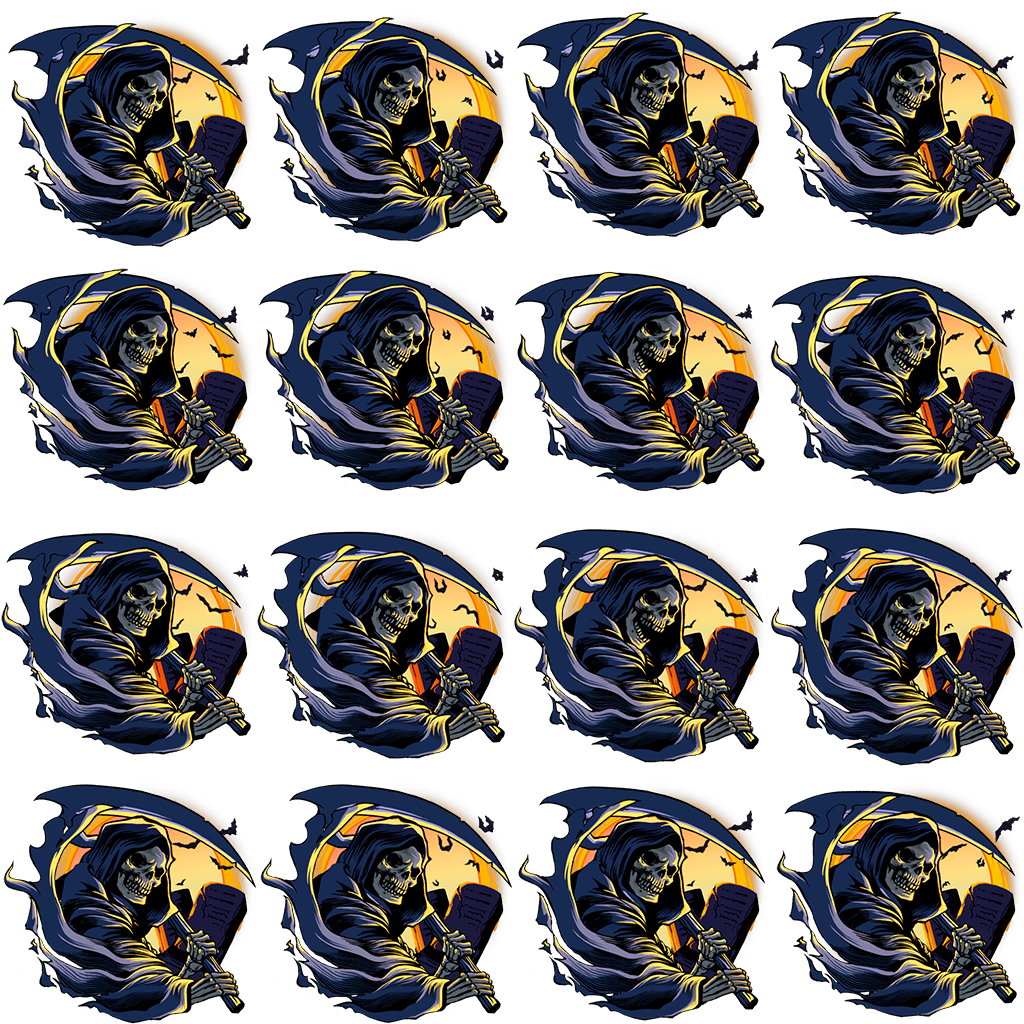 Call of Duty Spectre of Death Emblem from Ghost: Grim Reaper Modern Warfare (2019) Bundle