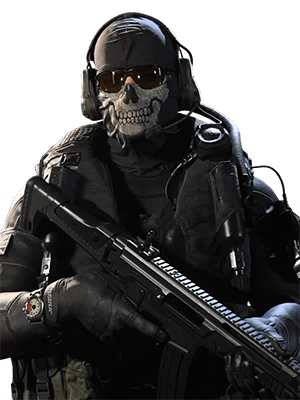 Call of Duty UDT Ghost Operator Skin from Ghost Pack: Oil Rig Modern Warfare (2019) Bundle