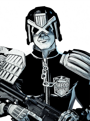 Call of Duty Comic Strip Operator Skin from Tracer Pack: Judge Dredd Black Ops Cold War Bundle