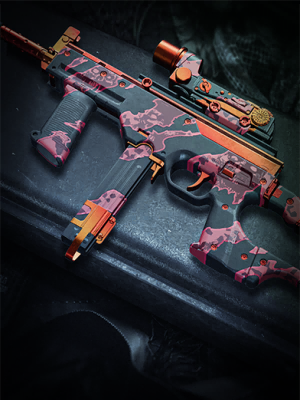 Call of Duty Blazing Dead Blueprint from Tracer Pack: Dead City Black Ops Cold War Bundle