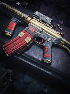 Call of Duty Court Jester Blueprint from Gilded Jester Black Ops Cold War Bundle