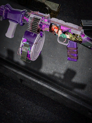 Call of Duty Big Comrade Blueprint from Tracer Pack: Violet Anime Black Ops Cold War Bundle