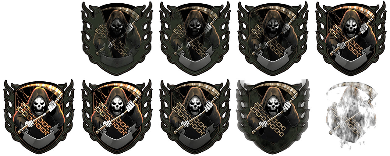 Call of Duty The Soul Collector Emblem from The Reaper Modern Warfare (2019) Bundle