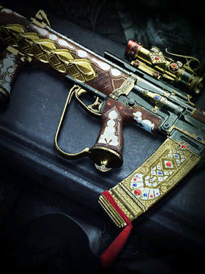 Call of Duty Sultan's Scimitar Blueprint from Tracer Pack: Sultans Wraith Reactive Mastercraft Bundle Black Ops Cold War Bundle