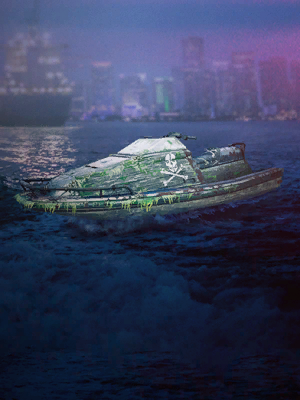 Call of Duty Boarding Craft Vehicle Skin from Tracer Pack: Ghostship Mastercraft Bundle Black Ops Cold War Bundle