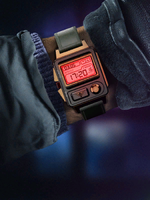 Call of Duty Judge's Watch Accessory from Tracer Pack: Judge Dredd Black Ops Cold War Bundle