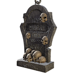 Call of Duty Deadstone Charm from Graveyard Watch Black Ops Cold War Bundle