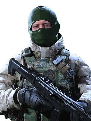 Call of Duty Spetsnaz Bale Operator Skin from Spetsnaz Pack Modern Warfare (2019) Bundle