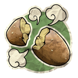 Call of Duty One Hot Potato Sticker from Tracer Pack: Attack on Titan - Levi Edition Vanguard Bundle
