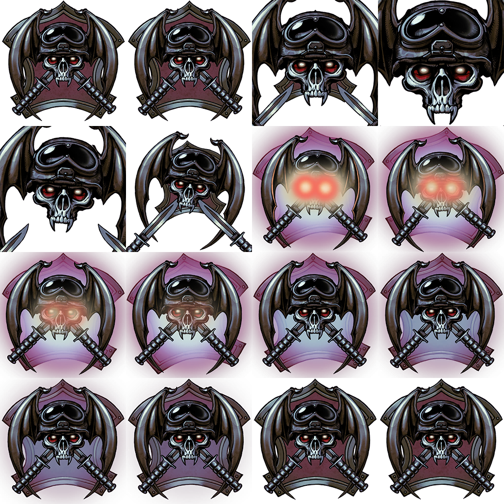 Call of Duty Winged Torment Emblem from Iskra Amethyst Tracer Pack Modern Warfare (2019) Bundle