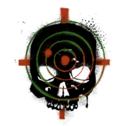 Call of Duty Forehead Foresight Spray from Tracer Pack: Malware Ultra Skin Vanguard Bundle