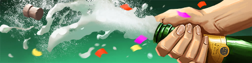Call of Duty Champagne Dreams Calling Card from Broken Resolutions Vanguard Bundle