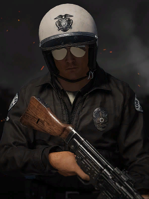 Call of Duty Model T-1000 Operator Skin from Tracer Pack: Terminator T-1000 Ultra Operator Limited Time Vanguard Bundle