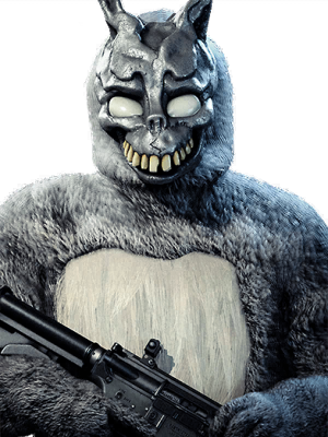 Call of Duty Frank the Rabbit Operator Skin from Tracer Pack: Donnie Darko Black Ops Cold War Bundle