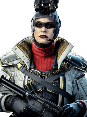 Call of Duty White Queen Operator Skin from Battle Pass Vault Pack: Greatest Hits Black Ops Cold War Bundle