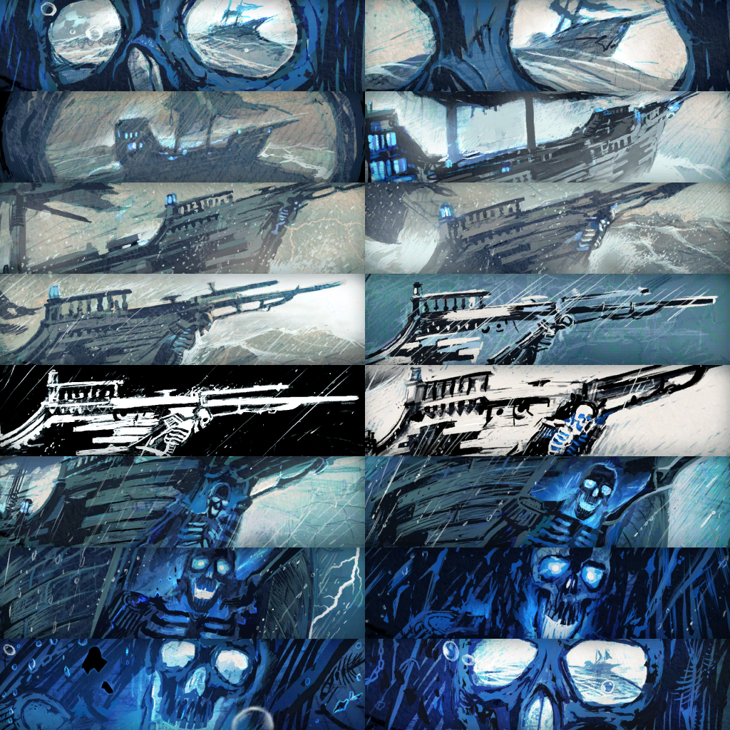 Call of Duty Lost Ship Calling Card from Tracer Pack: Ghostship Mastercraft Bundle Black Ops Cold War Bundle