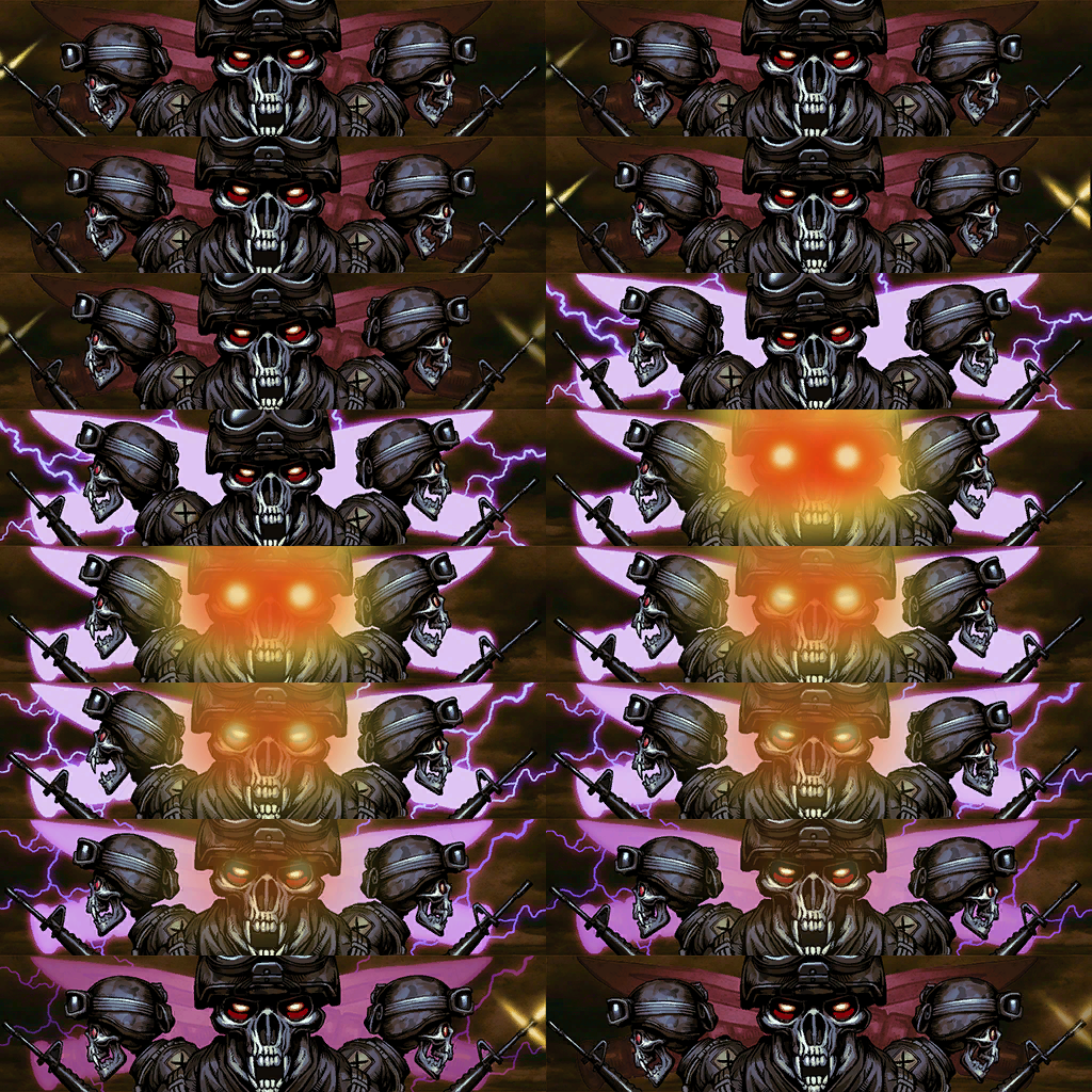 Call of Duty Shadow Corps Calling Card from Iskra Amethyst Tracer Pack Modern Warfare (2019) Bundle