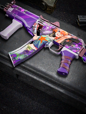 Call of Duty Little Comrade Blueprint from Tracer Pack: Violet Anime Black Ops Cold War Bundle